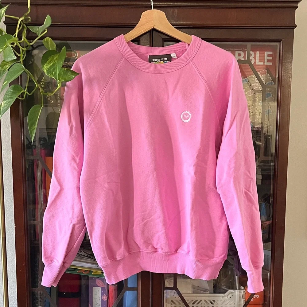 Big Bud Press Pink Sweatshirt - Picture 1 of 4